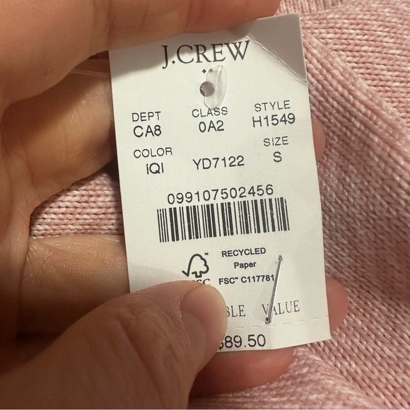 J crew Long-sleeve funnelneck pullover - Picture 2 of 2